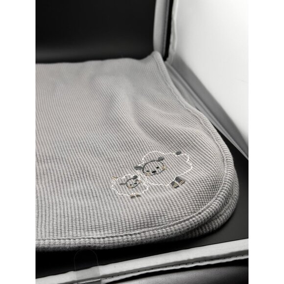 Parent's Choice Thermal Waffle Sheep Weave Lamb Security Blanket Cotton RARE - Picture 15 of 15